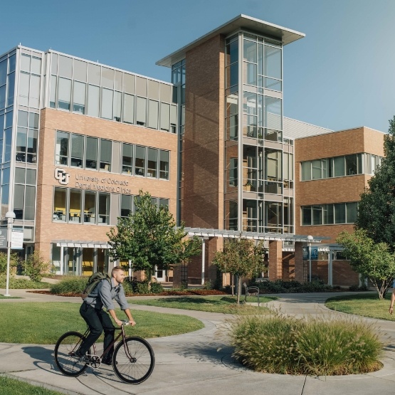 Exterior of building at the University of Colorado