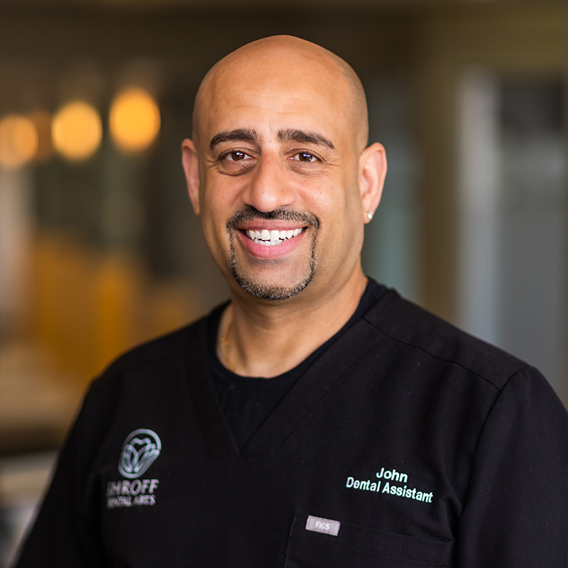 Dental assistant John